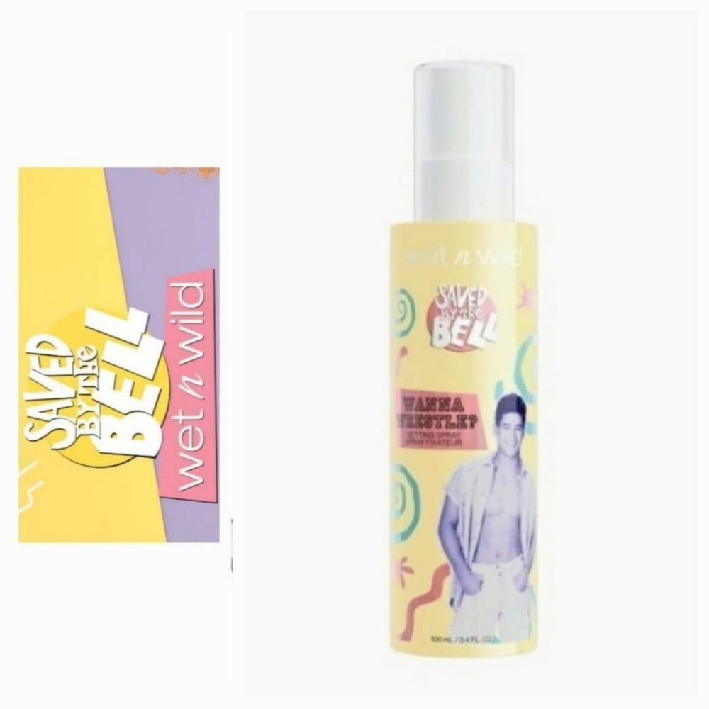 Wet n Wild x Saved By The Bell Wanna Wrestle? Setting Spray